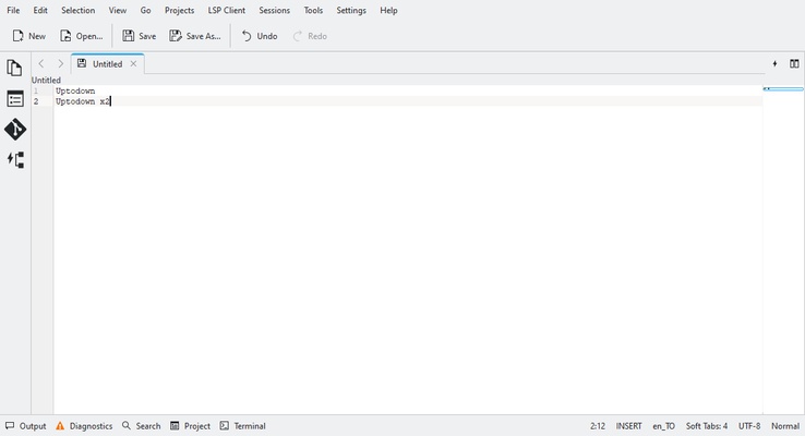 Kate screenshot 1