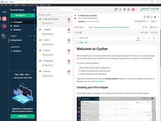 Cacher screenshot 1