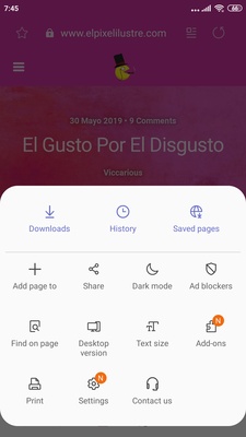 Samsung Internet Browser screenshot 1