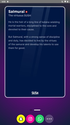 SUSH screenshot 1