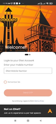 My ENet screenshot 1