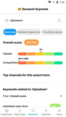 vidIQ screenshot 1