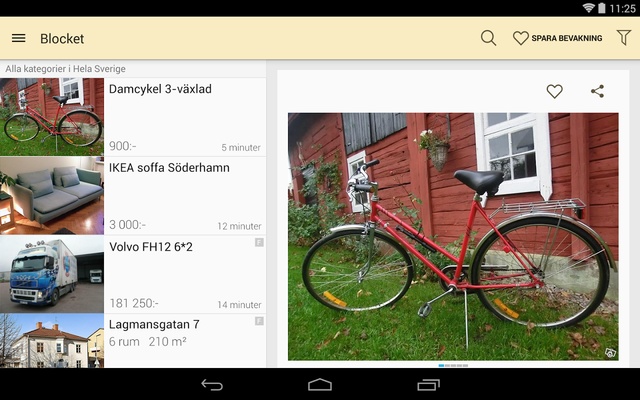 Blocket screenshot 1