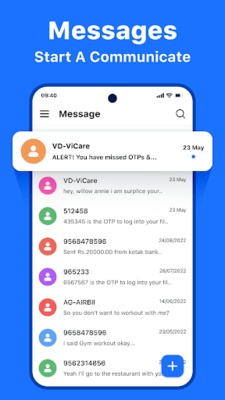 #Messenger - Text Messages screenshot 1