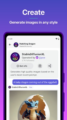 Poe - Fast AI Chat screenshot 1