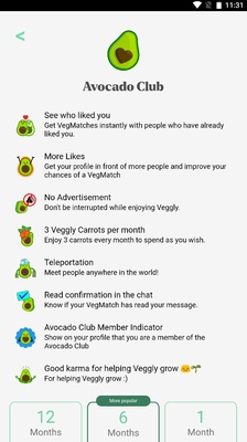 Veggly screenshot 1