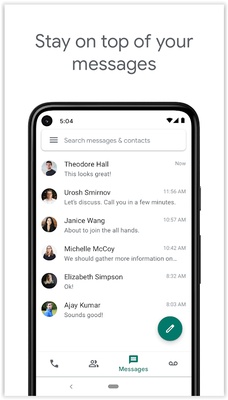Google Voice screenshot 1