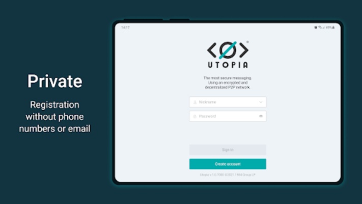 Utopia screenshot 1