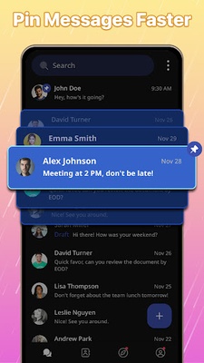 Messages SMS screenshot 1
