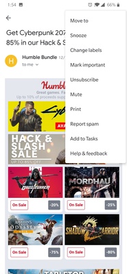 Gmail screenshot 1