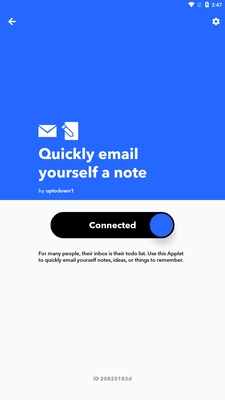 IFTTT screenshot 1