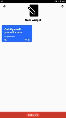 IFTTT screenshot 1