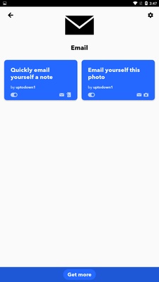 IFTTT screenshot 1