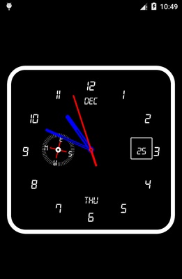 Clock Live Wallpaper screenshot 1