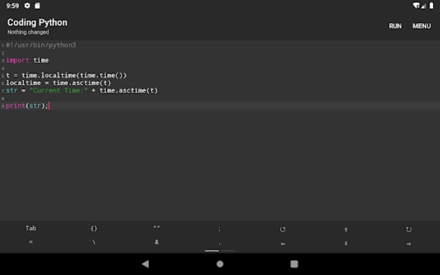 Coding Python screenshot 1