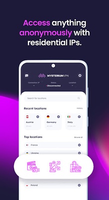 Mysterium VPN screenshot 1