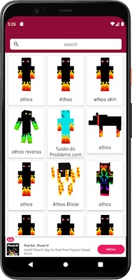 Skin do Athos Para Minecraft screenshot 1