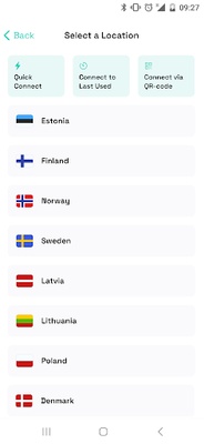 DVPN screenshot 1