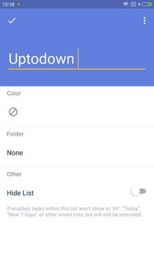TickTick screenshot 1