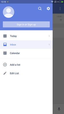 TickTick screenshot 1