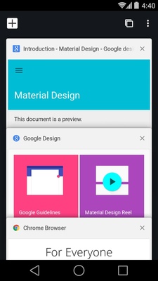 Chrome Canary screenshot 1