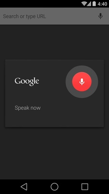 Chrome Canary screenshot 1