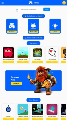 Max2d screenshot 1