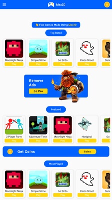 Max2d screenshot 1