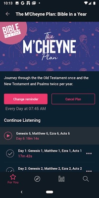 Dwell: Audio Bible screenshot 1