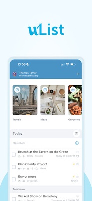 uList screenshot 1