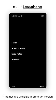 LessPhone screenshot 1