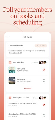 Bookclubs screenshot 1