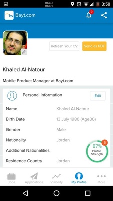 Bayt.com screenshot 1