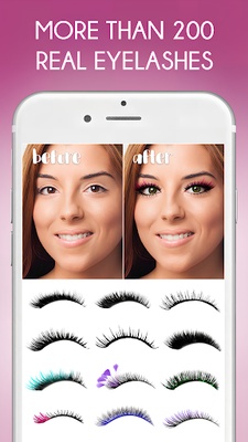 Eyelashes screenshot 1