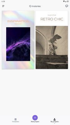Instories screenshot 1