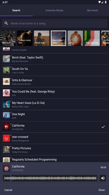 Instories screenshot 1