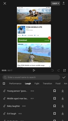 CapCut screenshot 1