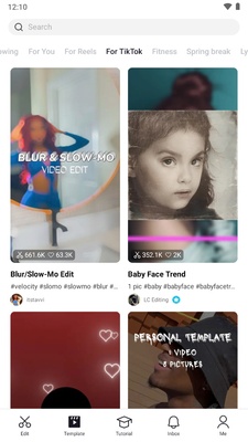 CapCut screenshot 1