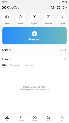CapCut screenshot 1