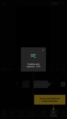 CapCut screenshot 1