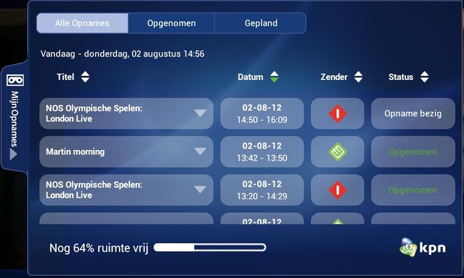 KPN iTV Online screenshot 1