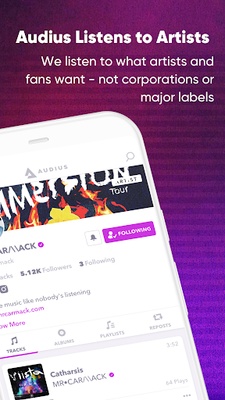Audius Music screenshot 1