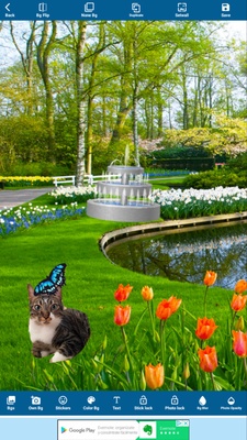 Garden Photo Editor screenshot 1