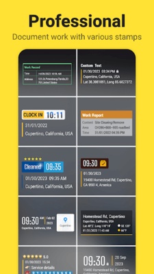 Timemark: Timestamp Camera,GPS screenshot 1