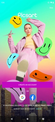 PicsArt screenshot 1