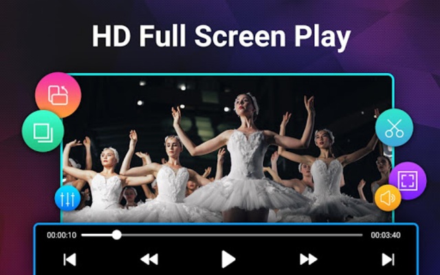 Video Player - Full HD Format screenshot 1