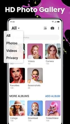 Photo Gallery & Album Pictures screenshot 1