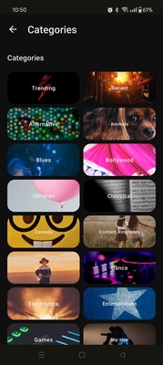Zedge screenshot 1