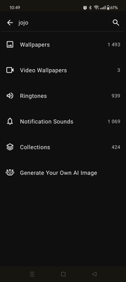 Zedge screenshot 1
