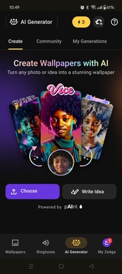 Zedge screenshot 1